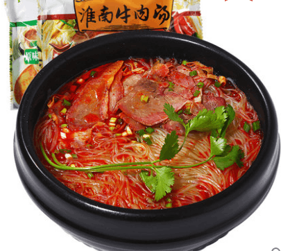 白蓝味中味淮南牛肉粉丝汤8袋装