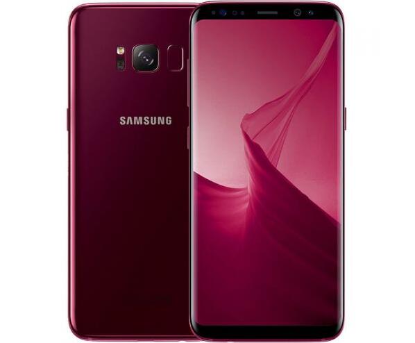 三星S8+手机6GB+128GB勃艮第红