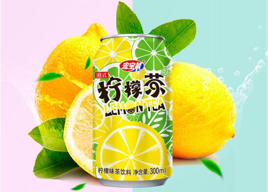 宏宝莱柠檬茶图片