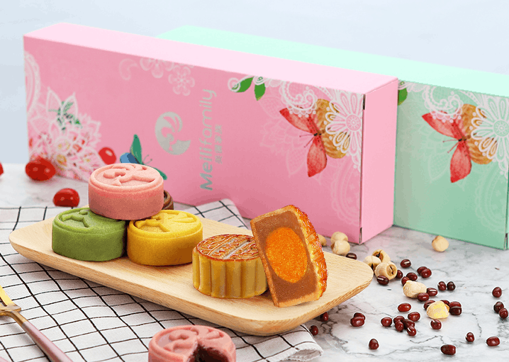 美丽家蛋黄莲蓉月饼8枚