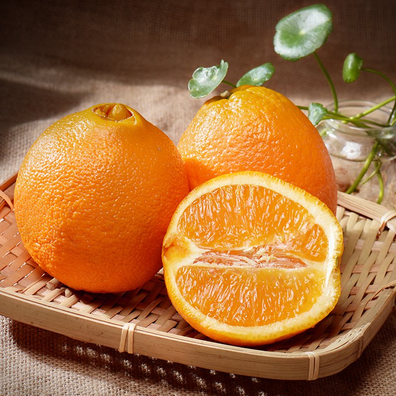 当农橙子特级新鲜脐橙大果5斤装